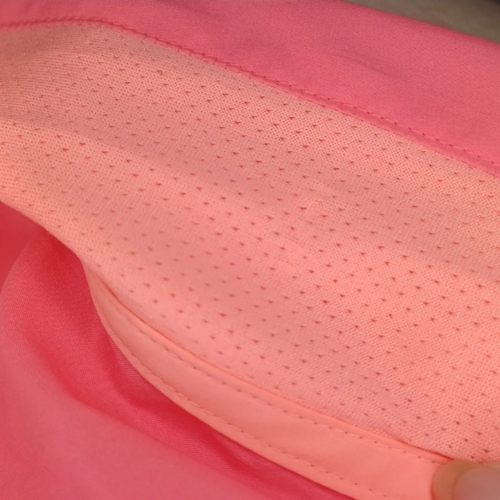Nwot Gap Outlet Girls Athletic Shorts in Neon Pink With Orange Trim, sz XL